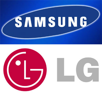 Samsung and LG TV brands