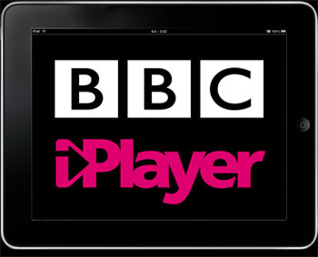 BBC iPlayer Global app on Apple iPad