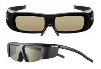 Active-shutter 3D glasses