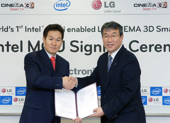 LG & Intel WiDi technology