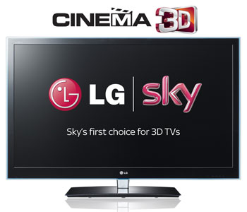 LG Cinema 3D & Sky cashback