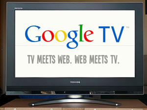 Toshiba HDTV with Google TV