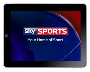 Sky Sports for iPad app