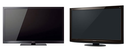 LCD and plasma 3D TVs