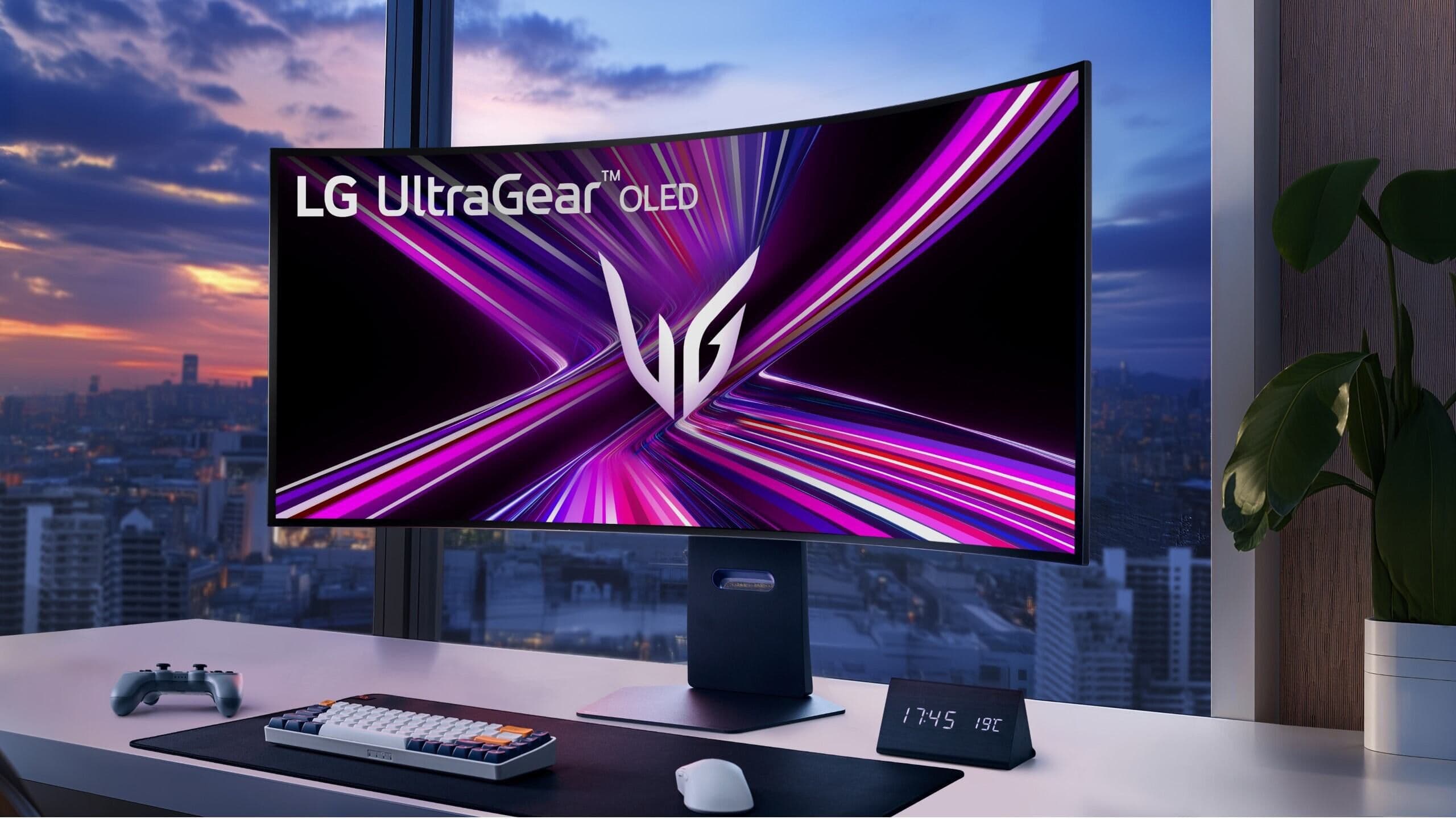 LG to debut world's first bendable 5K2K OLED gaming monitor at CES 2025