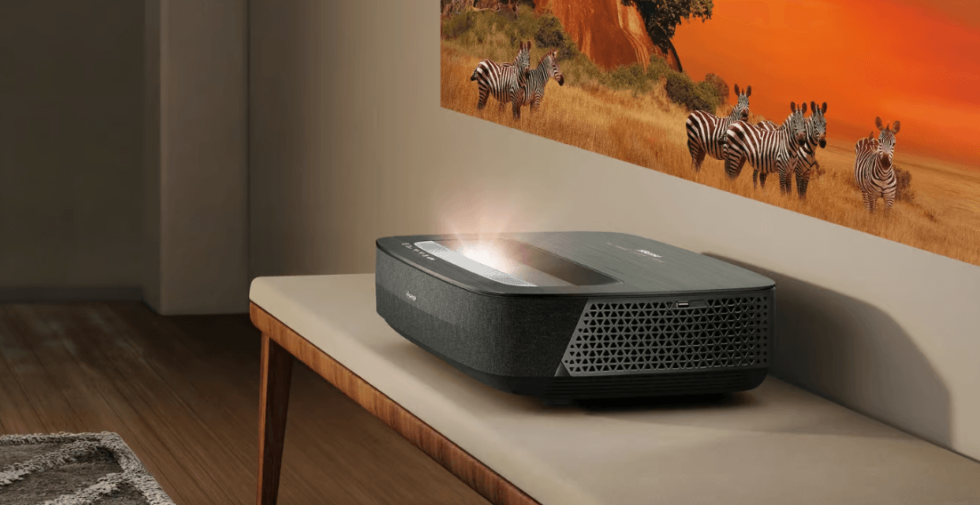 Hisense's PL2 Laser TV goes big on brightness and gaming