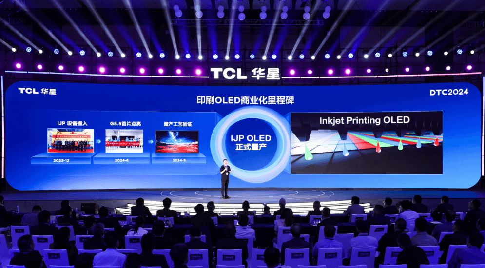 TCL CSOT launches Inkjet-printed OLED panels and shows off QD-EL concept display