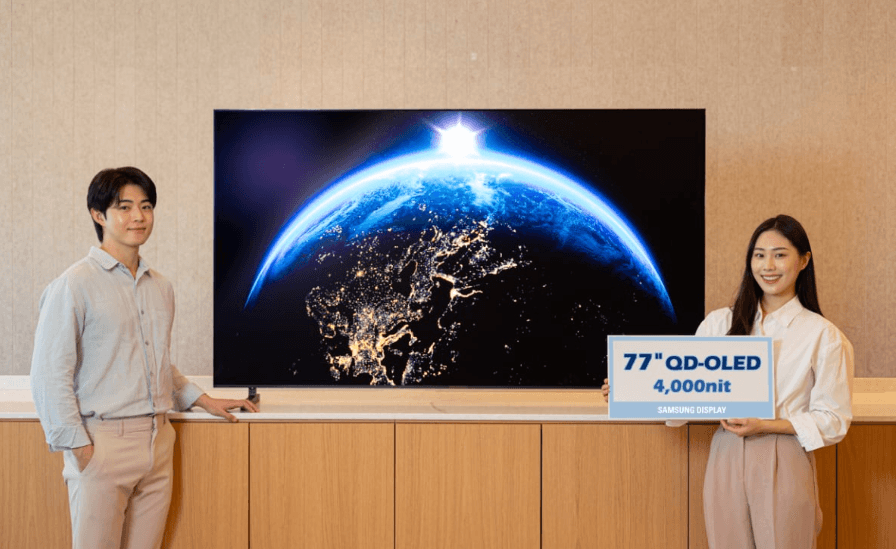 Samsung Display's new QD-OLED TV panels to hit 4,000 nits