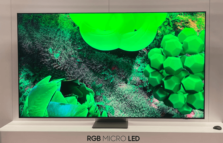 Samsung has integrated a MicroLED backlight into an LCD TV