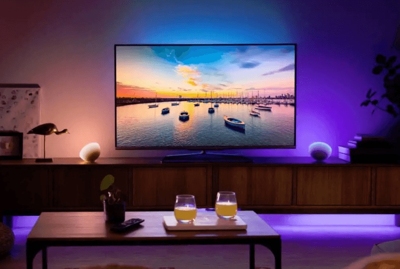 LG's OLED TVs get access to Ambilight-style mood lighting 