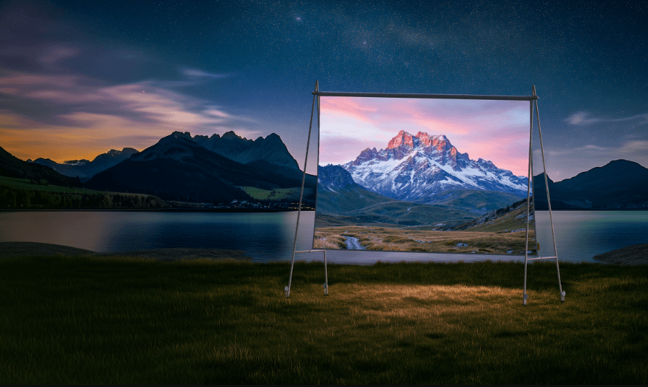 XGIMI has created an ultra-portable screen to go with your portable projector
