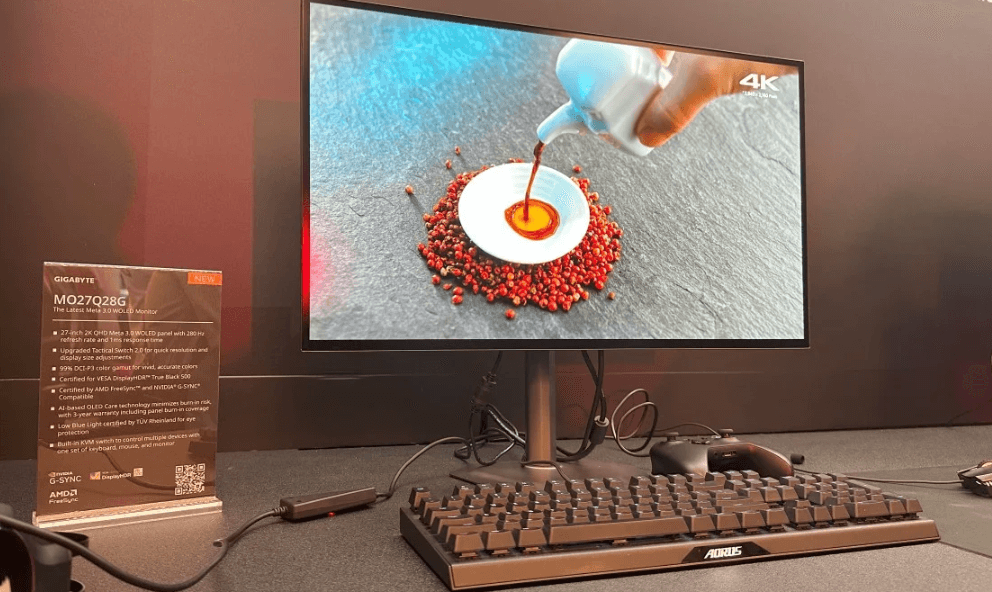 Gigabyte and Asus confirm they'll launch Primary RGB Tandem OLED monitors soon