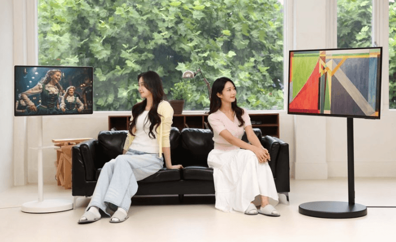 Samsung's Moving Style Edge flagpole TV launches in South Korea