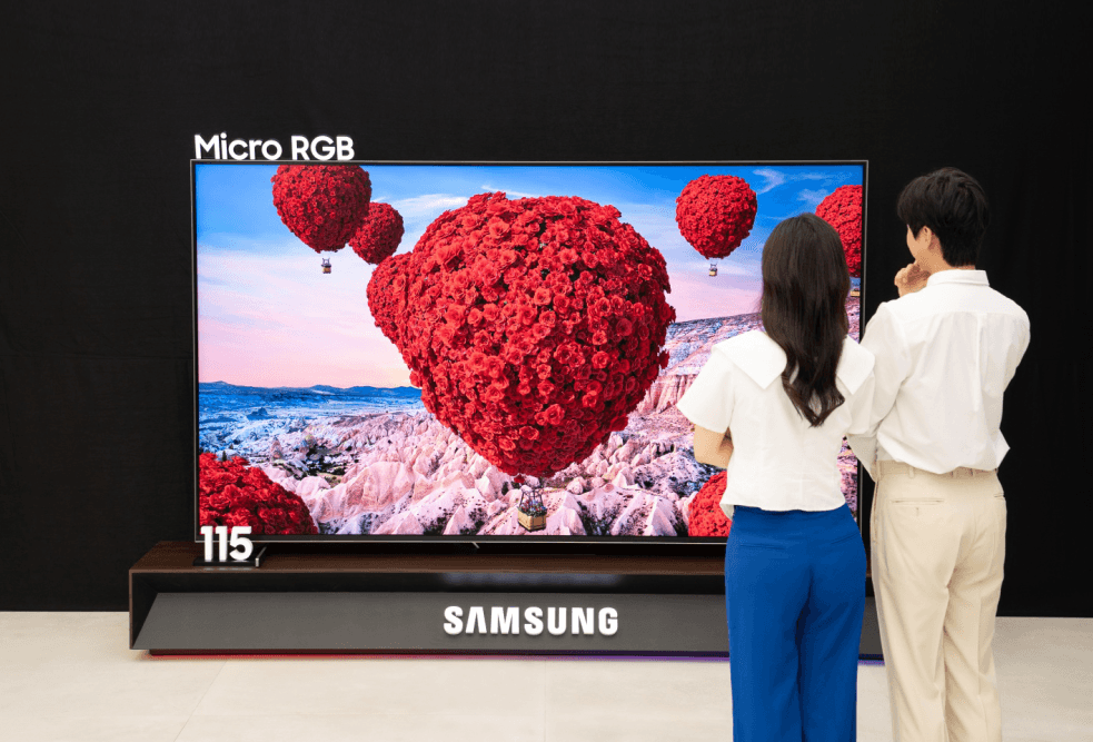 Samsung's 115-inch Micro RGB TV launches in South Korea