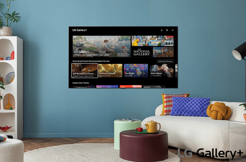 LG takes on Samsung's The Frame with dedicated art store