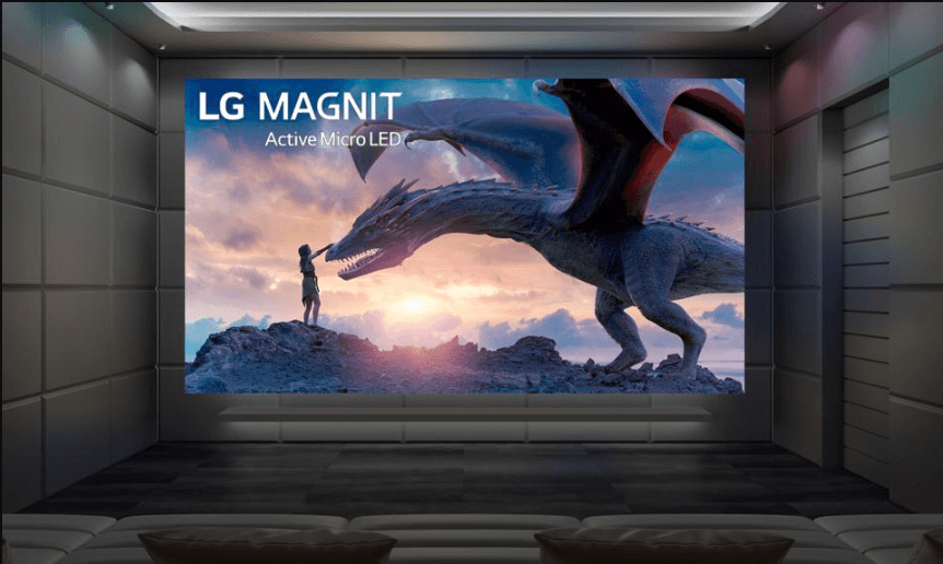 LG's mammoth new Magnit MicroLED TV comes with Active Matrix pixel control