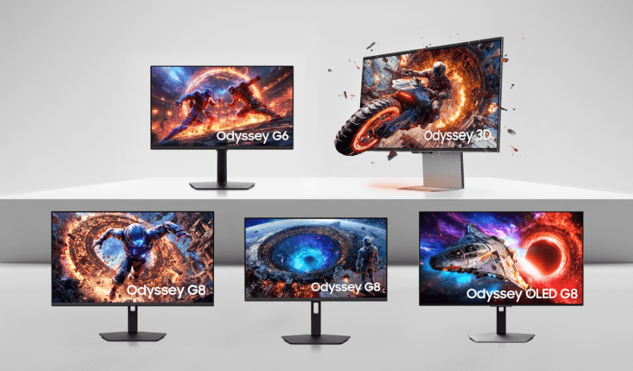 Samsung debuts 5 new Odyssey gaming monitors for 2026