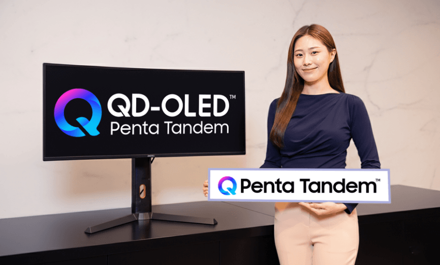 Samsung Display unveils QD-OLED Penta Tandem brand for its best OLED panels