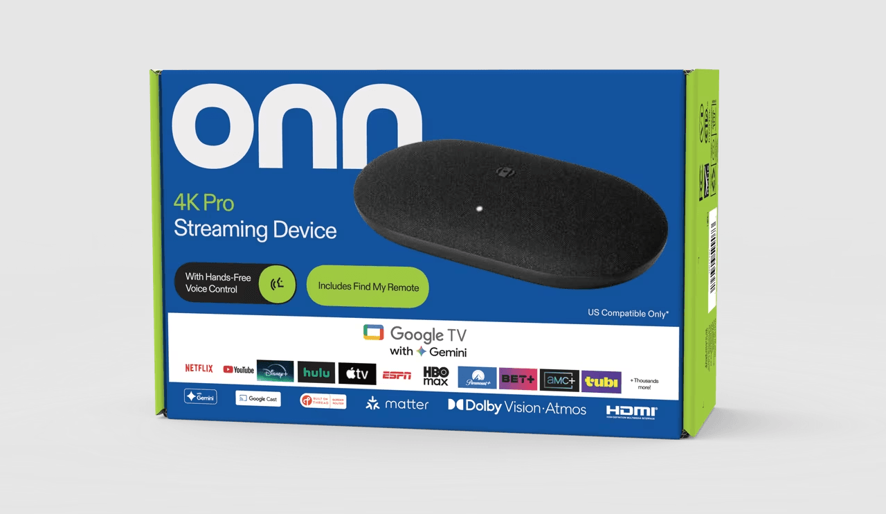 Walmart's beefy new 4K streaming box undercuts the Google TV Streamer