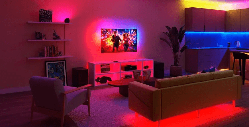 Signify's Philips-branded Smart Lighting Sync box brings Ambilight effects to any TV