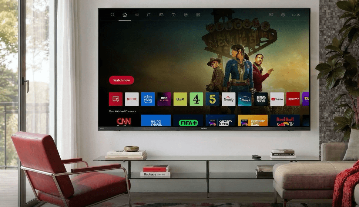 Sharp says it will adopt Titan OS on many of its new TVs this year