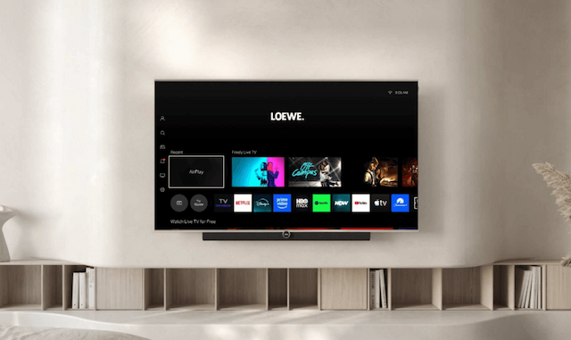 Loewe's antares OLED TV sets a new standard for bespoke customisation