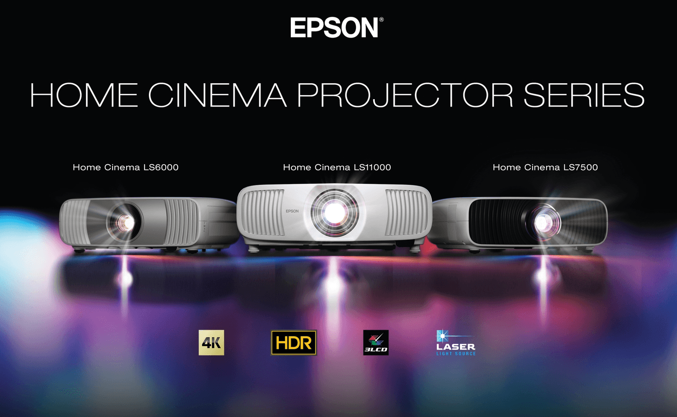 Epson's new Home Cinema projectors dazzle with 300-inch visuals