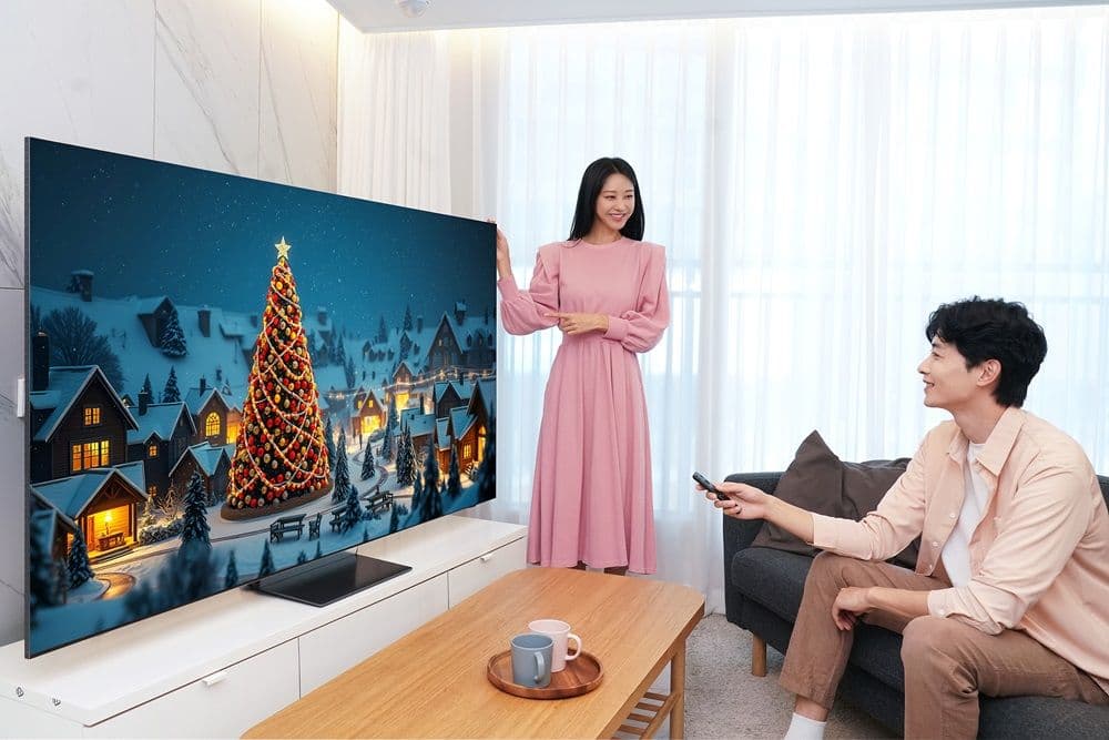 Samsung is rolling out generative AI wallpapers on its 2024 TVs