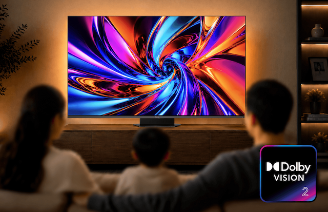 Dolby Vision 2 HDR now available on Hisense's premium 2026 TVs