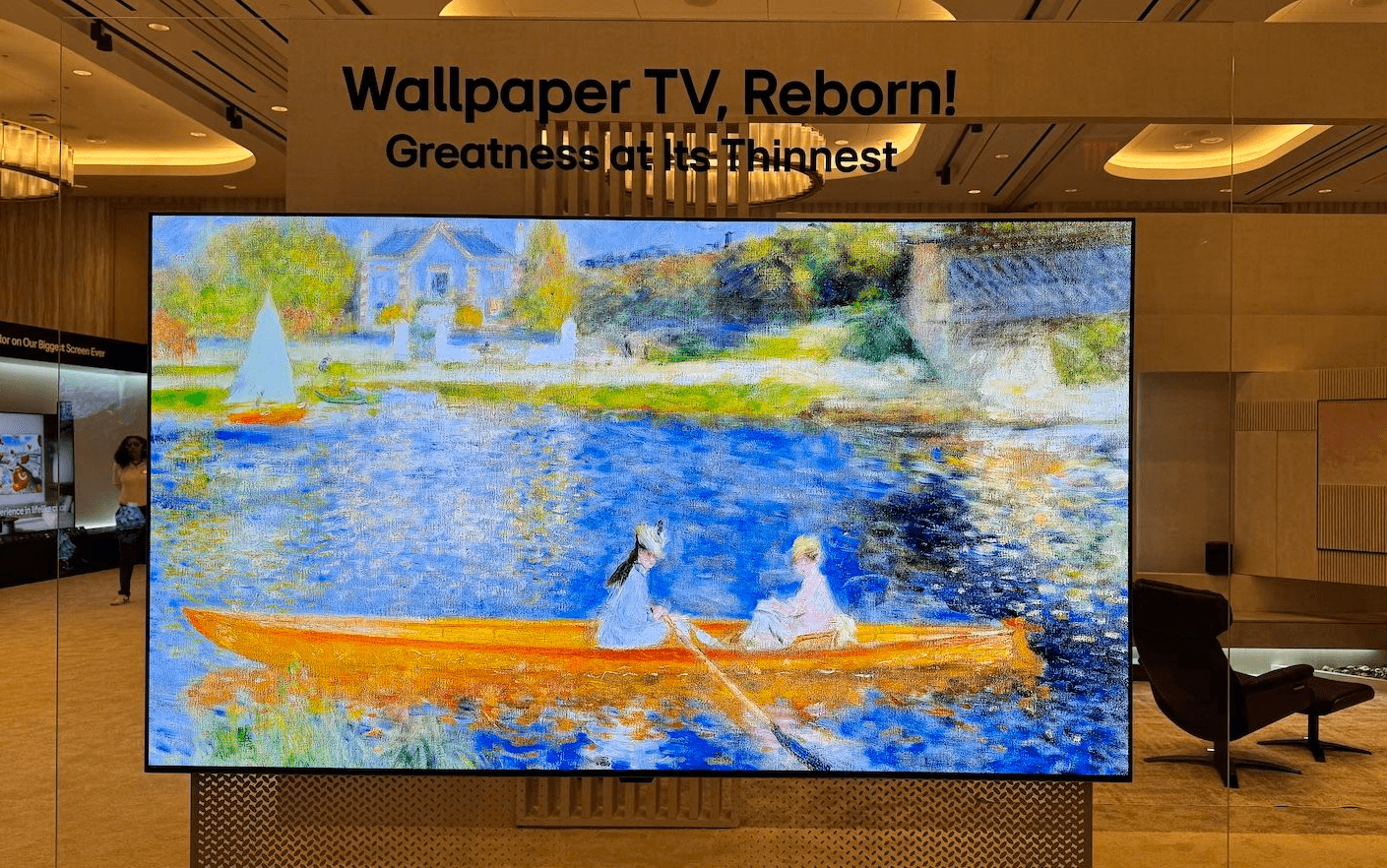 LG's W6 OLED 'Wallpaper" TV now on sale in the U.K.