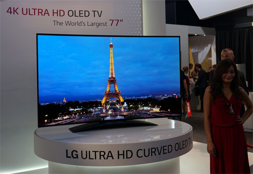 LG 77-inch OLED