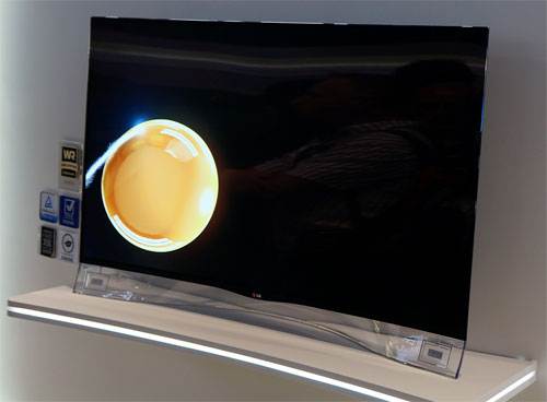 lg curved oled tv