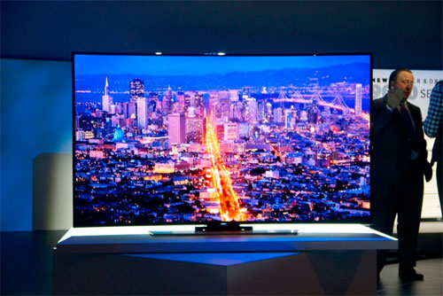 Samsung bendable TV