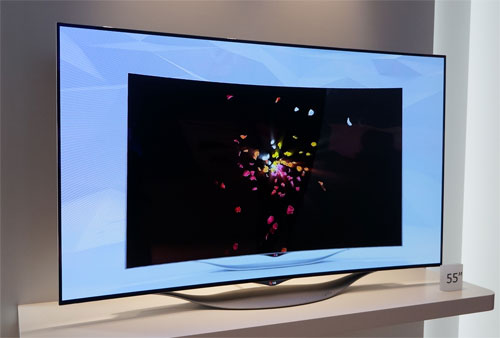 lg curved oled tv