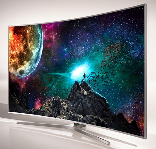 Samsung curved TV