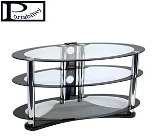 Glass TV Stand