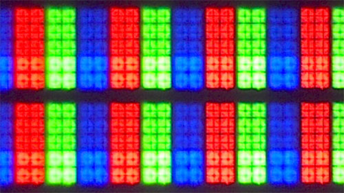 VA subpixel structure