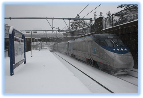 Acela Express on Panasonic TX-L37V20