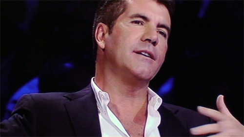 Simon Cowell on Panasonic V10