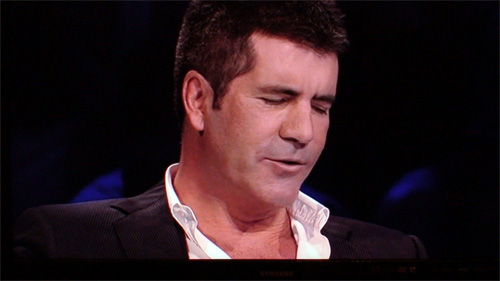 Simon Cowell on Panasonic F96