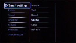 Setup Menu