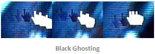 Black ghosting