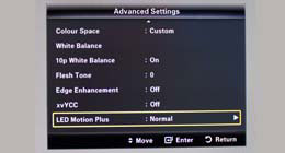 [Advanced Settings] menu