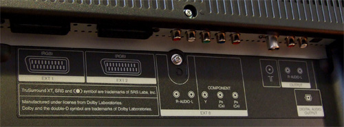 Analogue inputs and antenna