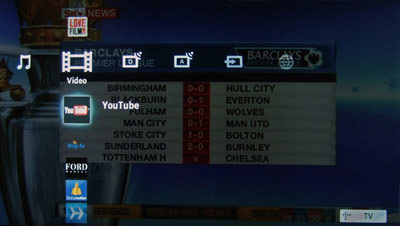 XMB on Sony Internet TV