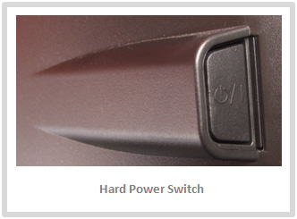 Hard power switch