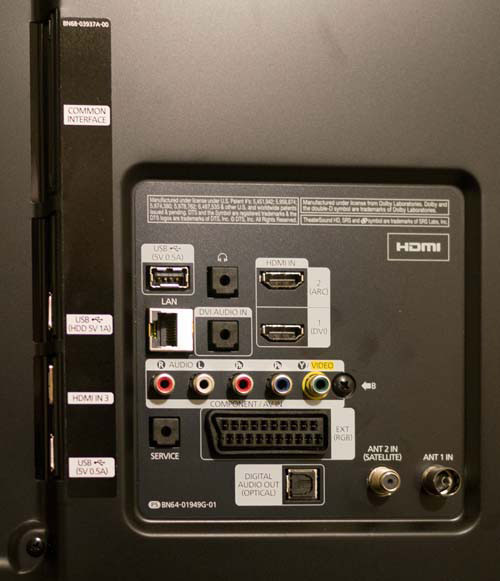 Rear connections