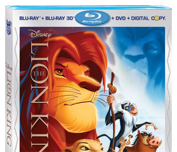 Disney 3D Blu-ray movie