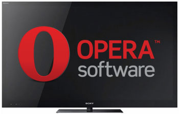 Sony HDTV with Opera browser