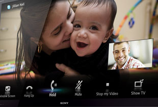 Skype on Sony Bravia LCD TV